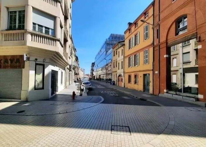 Le Black And White Cosy Centre * Toulouse